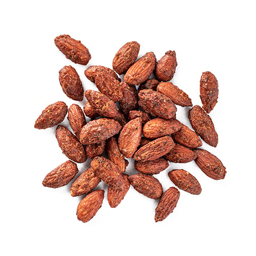Wooster Sure Almonds from Laid Back Snacks. Roasted worcestershire sauce almonds.